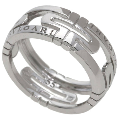 BVLGARI Parentesi Open #55 Ring K18 White Gold Ladies [Used]