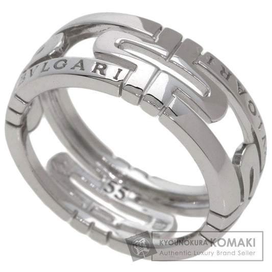 BVLGARI Parentesi Open #55 Ring K18 White Gold Ladies [Used]
