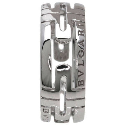 BVLGARI Parentesi Open #55 Ring K18 White Gold Ladies [Used]