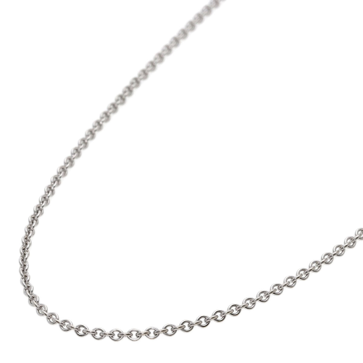 BVLGARI Chain 15.7" Necklace K18 White Gold Ladies [Used]