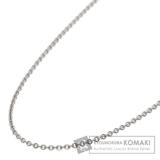BVLGARI Chain 15.7" Necklace K18 White Gold Ladies [Used]