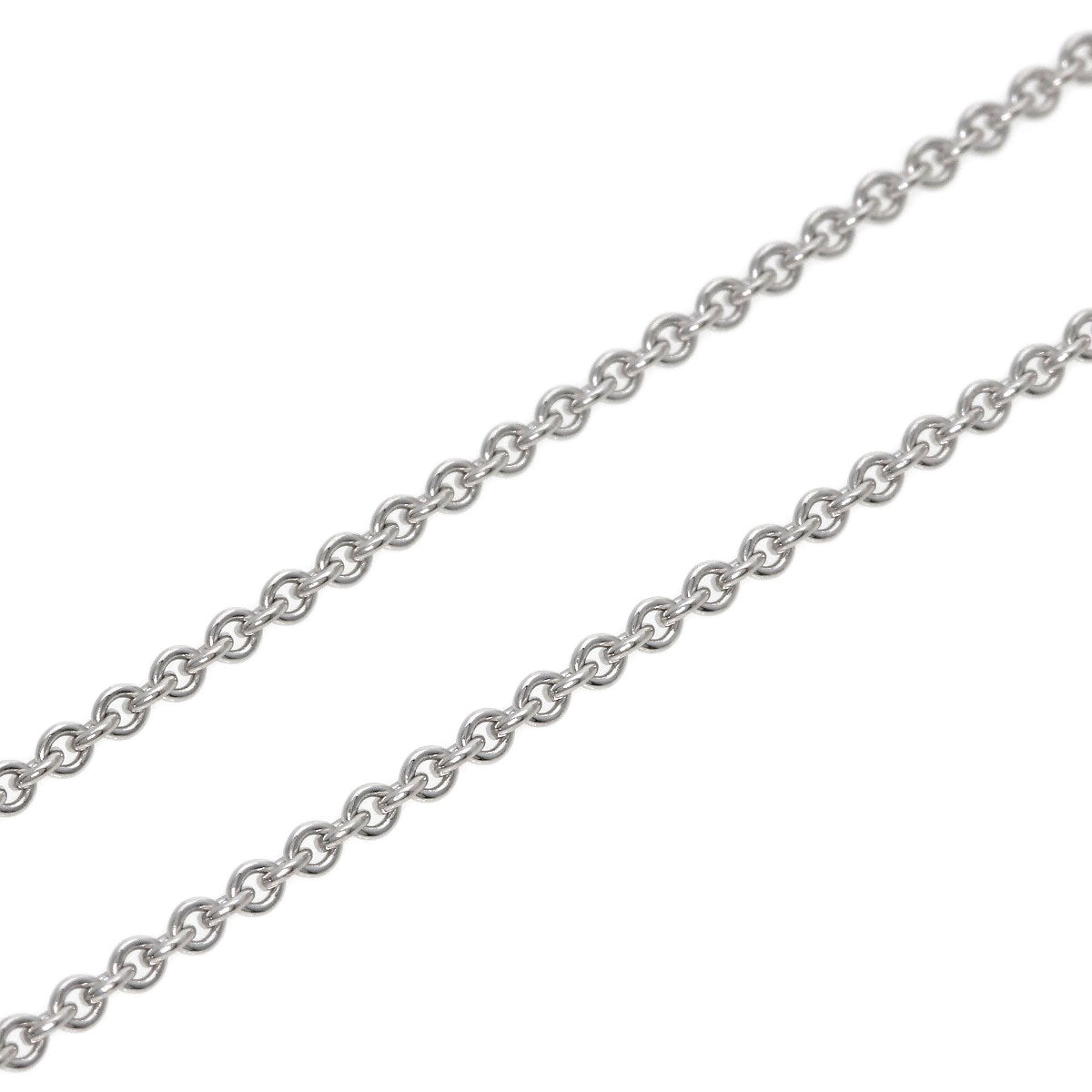 BVLGARI Chain 15.7" Necklace K18 White Gold Ladies [Used]