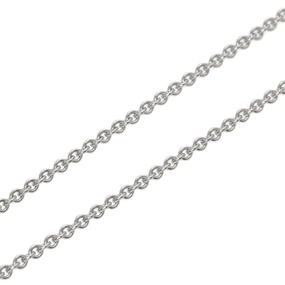 BVLGARI Chain 15.7" Necklace K18 White Gold Ladies [Used]