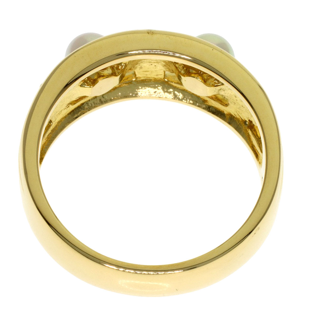 MIKIMOTO Pearl Pearl Ring K18 Yellow Gold Ladies [Used]