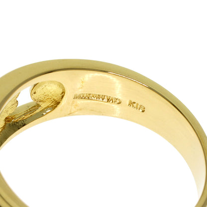 MIKIMOTO Pearl Pearl Ring K18 Yellow Gold Ladies [Used]