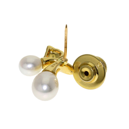 MIKIMOTO Cherry Pearl Pearl Brooch K18 Yellow Gold Ladies [Used]