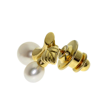 MIKIMOTO Cherry Pearl Pearl Brooch K18 Yellow Gold Ladies [Used]