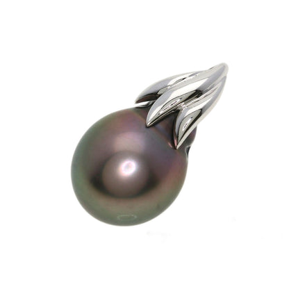 MIKIMOTO Baroque pearl Pearl Pendant top K18 White Gold Ladies [Used]