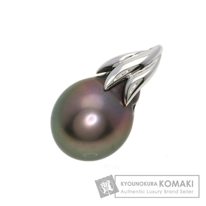 MIKIMOTO Baroque pearl Pearl Pendant top K18 White Gold Ladies [Used]