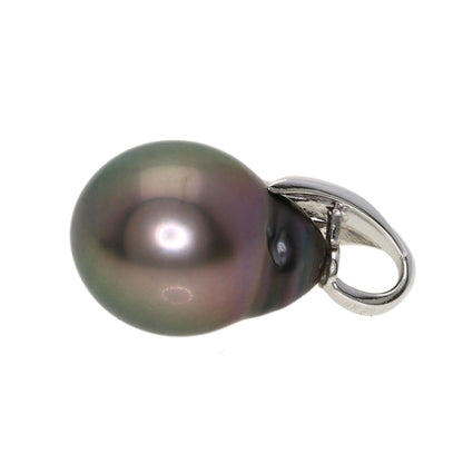 MIKIMOTO Baroque pearl Pearl Pendant top K18 White Gold Ladies [Used]