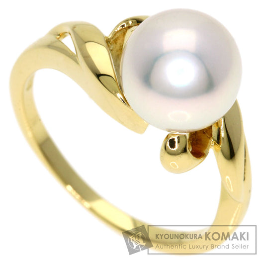 MIKIMOTO Pearl Pearl Ring K18 Yellow Gold Ladies [Used]