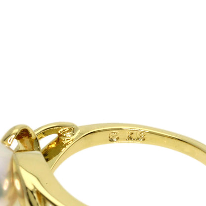 MIKIMOTO Pearl Pearl Ring K18 Yellow Gold Ladies [Used]
