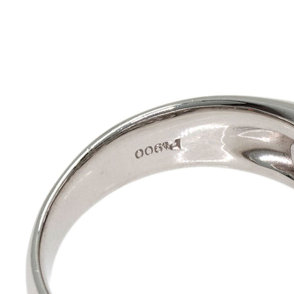 1.52ct Pave Diamond Ring Platinum PT900 10.6g　Ladies