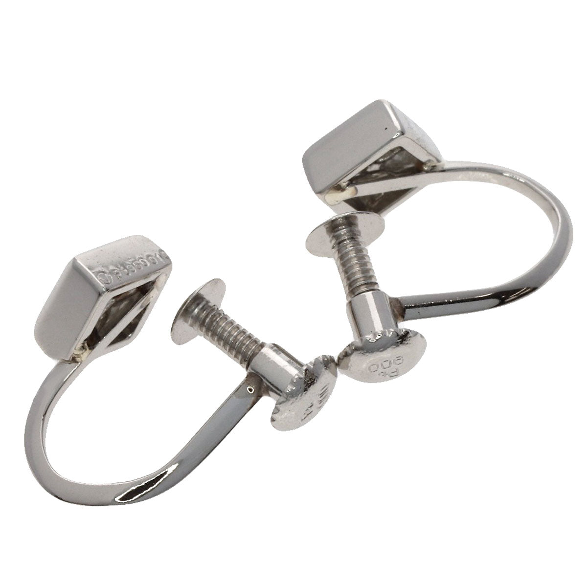 VENDOME Diamond Earring Platinum PT950 PT900Ladies [Used]