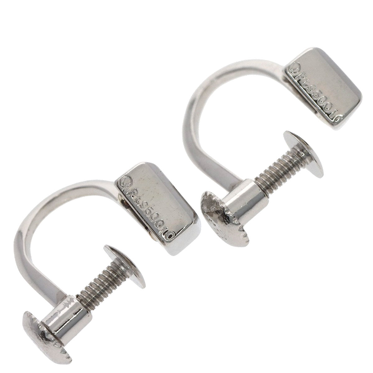 VENDOME Diamond Earring Platinum PT950 PT900Ladies [Used]