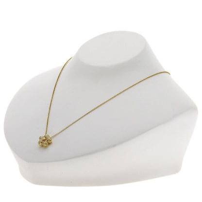 TASAKI Diamond Necklace K18 Yellow Gold Ladies [Used]