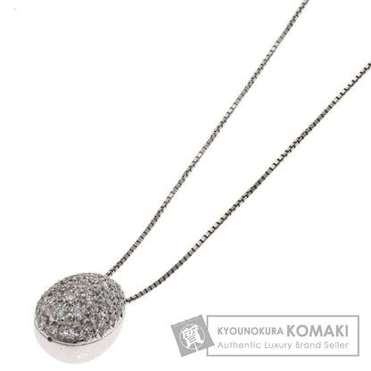 TASAKI Diamond Necklace K18 White Gold Ladies [Used]