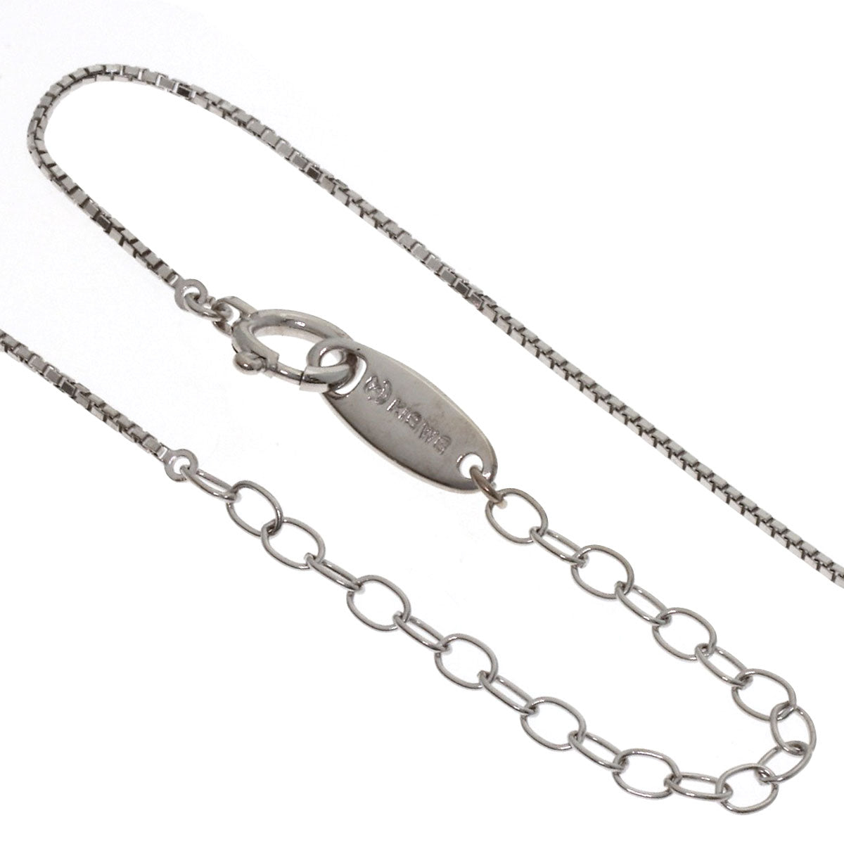 TASAKI Diamond Necklace K18 White Gold Ladies [Used]