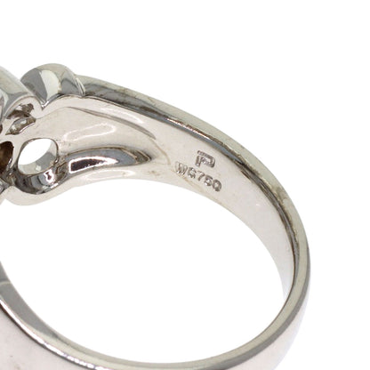 POLA Diamond Ring K18 White Gold Ladies [Used]