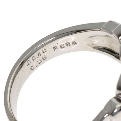 POLA Diamond Ring K18 White Gold Ladies [Used]