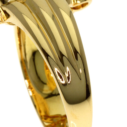 POLA Diamond Ring K18 Yellow Gold Ladies [Used]