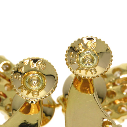 TASAKI Diamond Earring K18 Yellow Gold Ladies [Used]