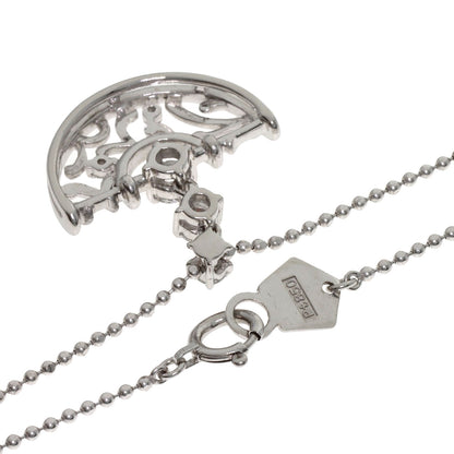 star sand Diamond Necklace Platinum PT900 PT850Ladies [Used]