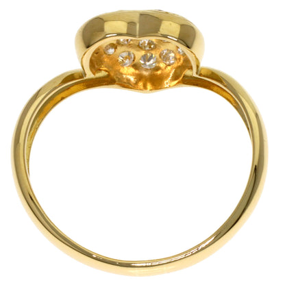 0.4ct Diamond Ring K18 Yellow Gold 2.7g　Ladies