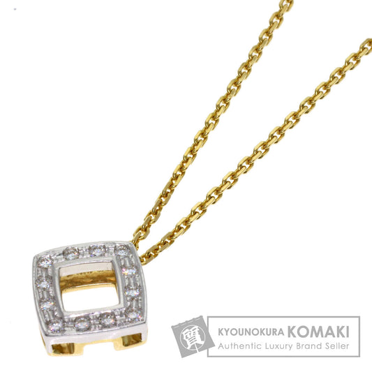 TASAKI Diamond Necklace K18 Yellow Gold Ladies [Used]