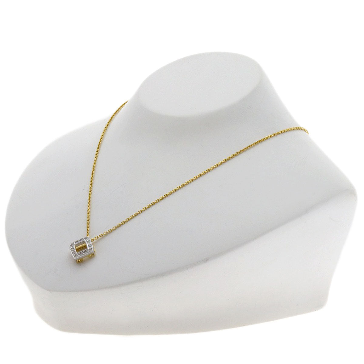 TASAKI Diamond Necklace K18 Yellow Gold Ladies [Used]