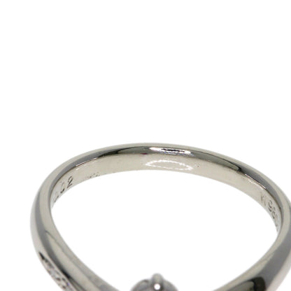 CELINE Ruby Diamond Ring Platinum PT900 Ladies [Used]