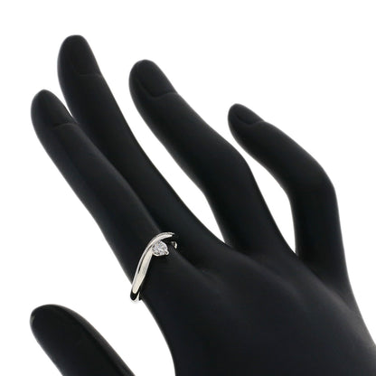 CELINE Ruby Diamond Ring Platinum PT900 Ladies [Used]