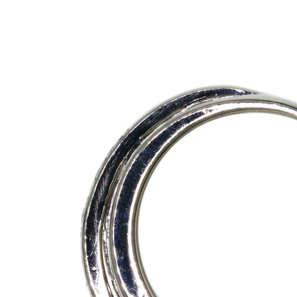 CELINE Ruby Diamond Ring Platinum PT900 Ladies [Used]