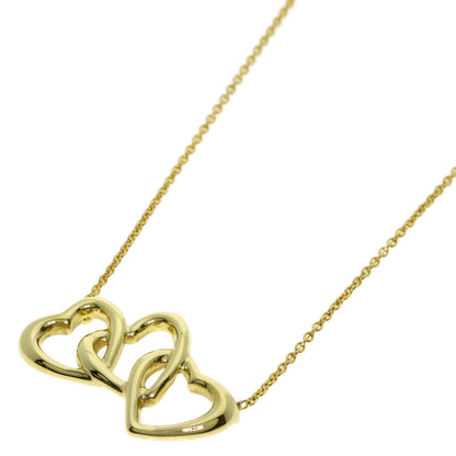 TIFFANY&Co. Triple heart Necklace K18 Yellow Gold Ladies [Used]