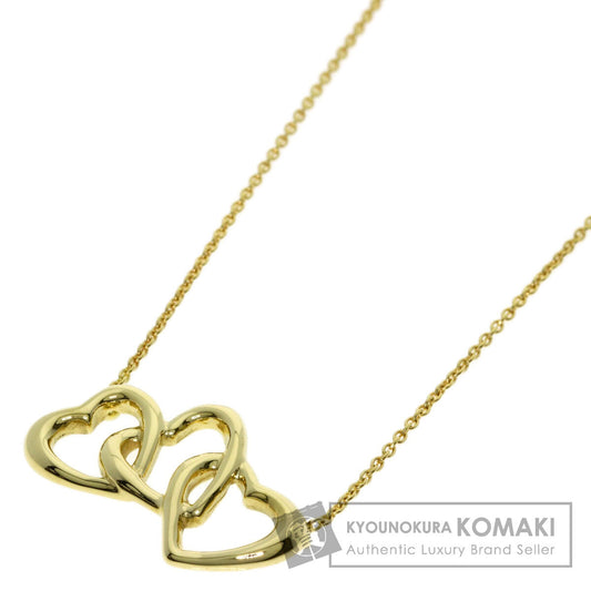 TIFFANY&Co. Triple heart Necklace K18 Yellow Gold Ladies [Used]