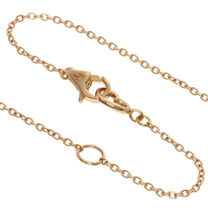Ponte Vecchio Diamond Necklace K18 Pink Gold Ladies [Used]