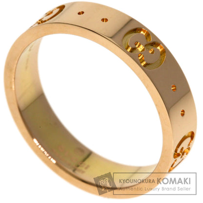 GUCCI Icon # 9 Ring K18 Pink Gold Ladies [Used]