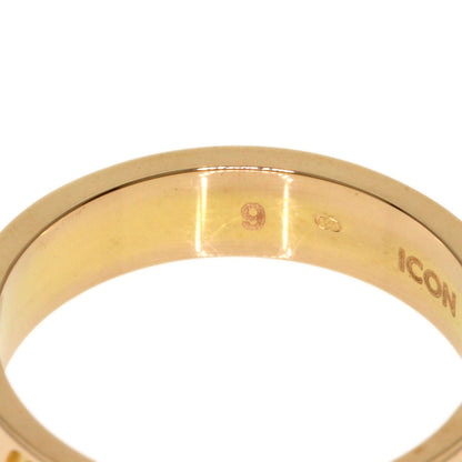 GUCCI Icon # 9 Ring K18 Pink Gold Ladies [Used]