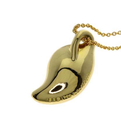 TIFFANY&Co. Leaf Necklace K18 Yellow Gold Ladies [Used]