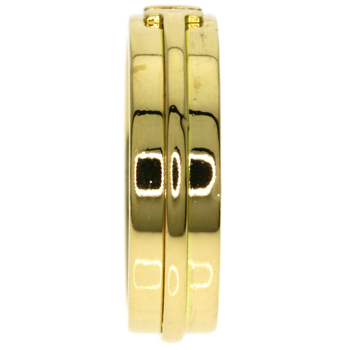 TIFFANY&Co. T TWO Ring K18 Yellow Gold Ladies [Used]