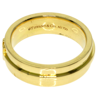 TIFFANY&Co. T TWO Ring K18 Yellow Gold Ladies [Used]
