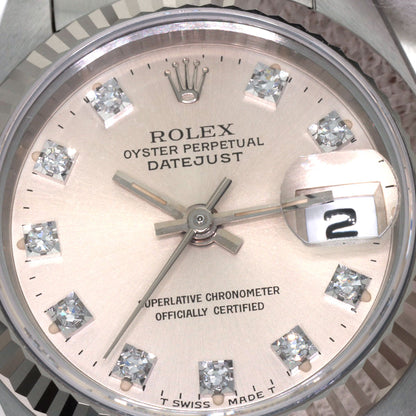 ROLEX DATEJUST 10P Diamond Watches 69174G Stainless Steel/Stainless Steel Ladies