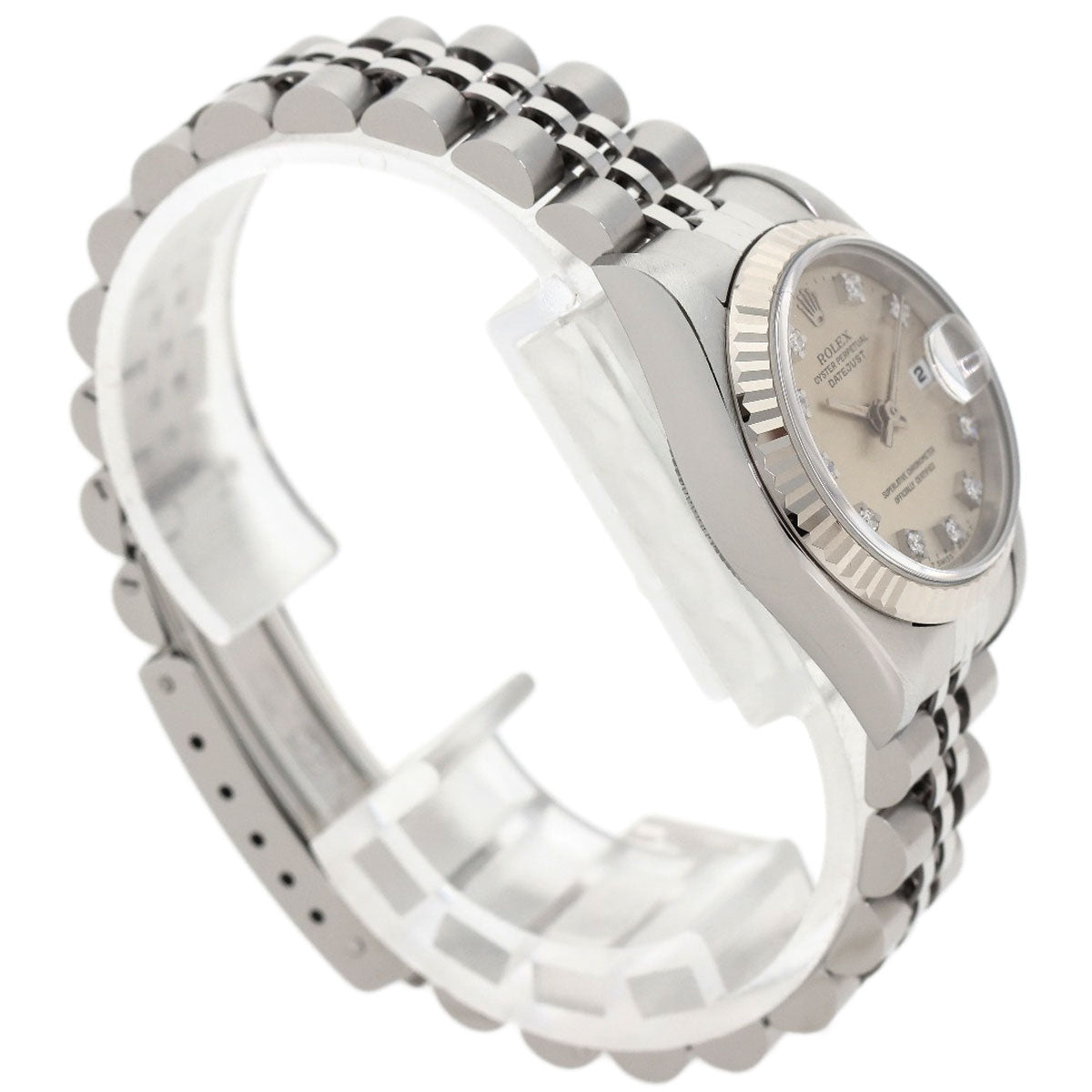 ROLEX DATEJUST 10P Diamond Watches 69174G Stainless Steel/Stainless Steel Ladies