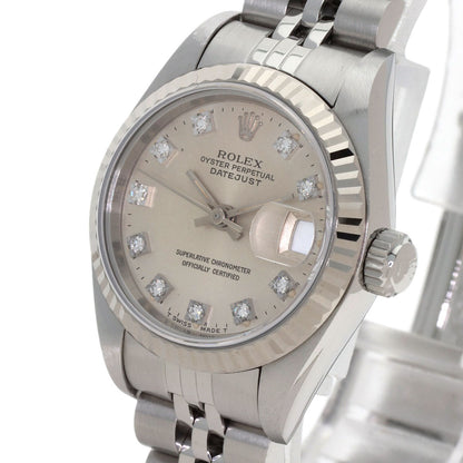 ROLEX DATEJUST 10P Diamond Watches 69174G Stainless Steel/Stainless Steel Ladies