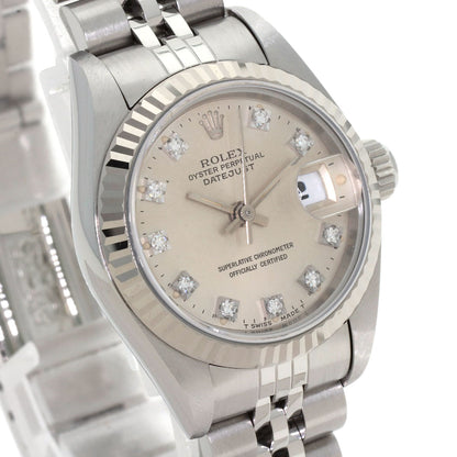 ROLEX DATEJUST 10P Diamond Watches 69174G Stainless Steel/Stainless Steel Ladies