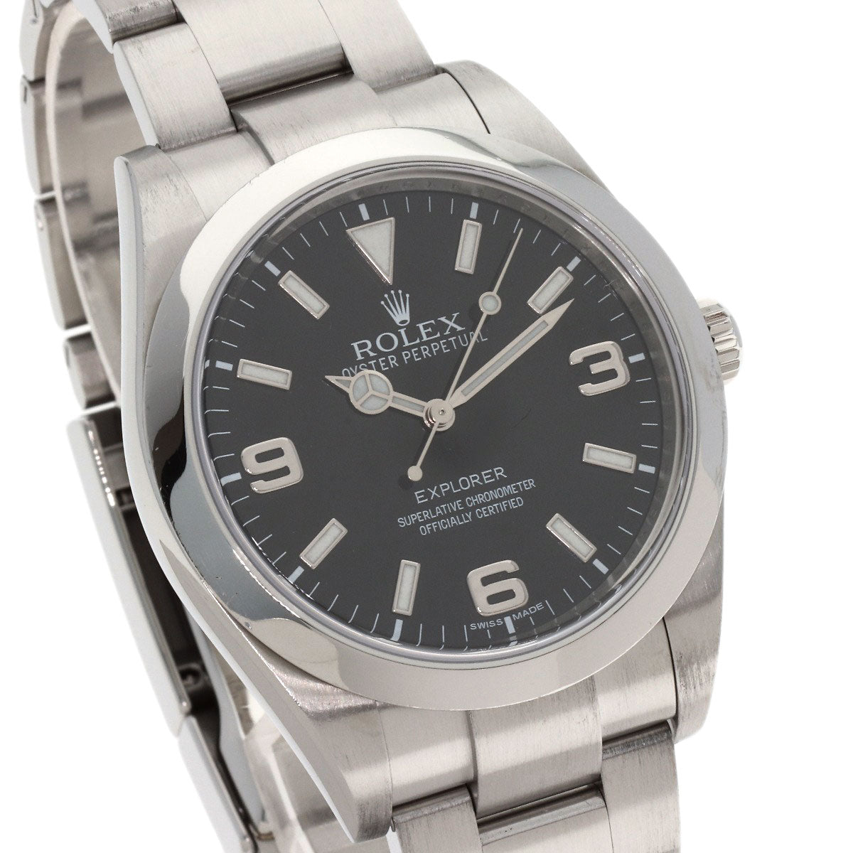 ROLEX Explorer 1 early model Watches 214270 Stainless Steel/Stainless Steel mens