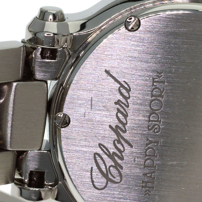 Chopard Happy Sports 5P Pink Sapphire Watches 27/8509 Stainless Steel/Stainless Steel Ladies