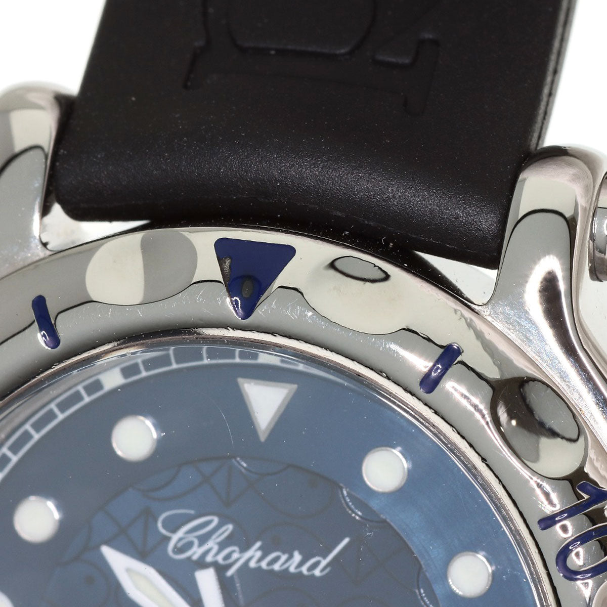 Chopard Happy Sports Fish Diamond Watches 27/8921 Stainless Steel/Rubber Ladies