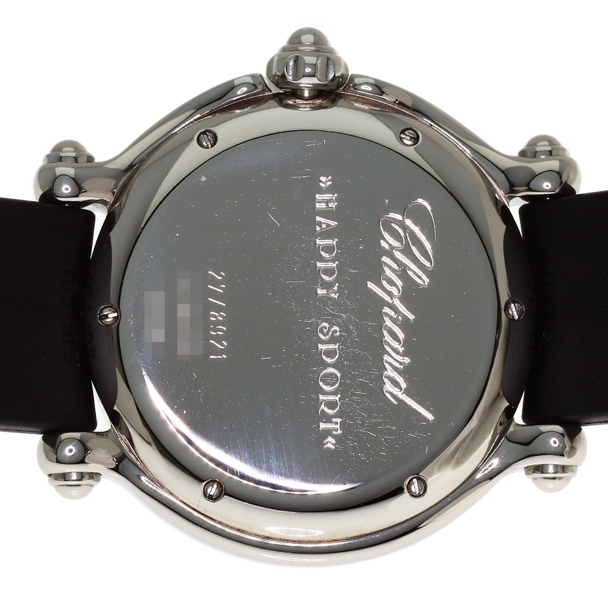 Chopard Happy Sports Fish Diamond Watches 27/8921 Stainless Steel/Rubber Ladies