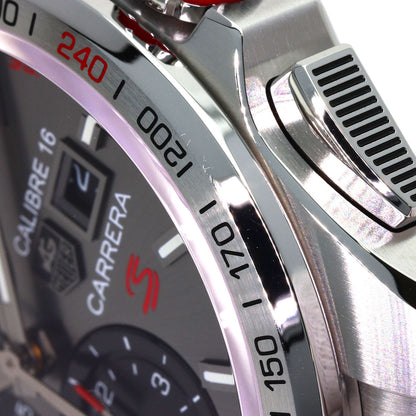 TAG HEUER Carrera Ayrton Senna Edition Caliber 16 Chronograph Watches CBB2010 Stainless Steel/Stainless Steel mens